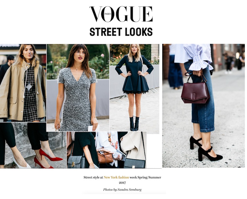 Barney street shot for Vogue