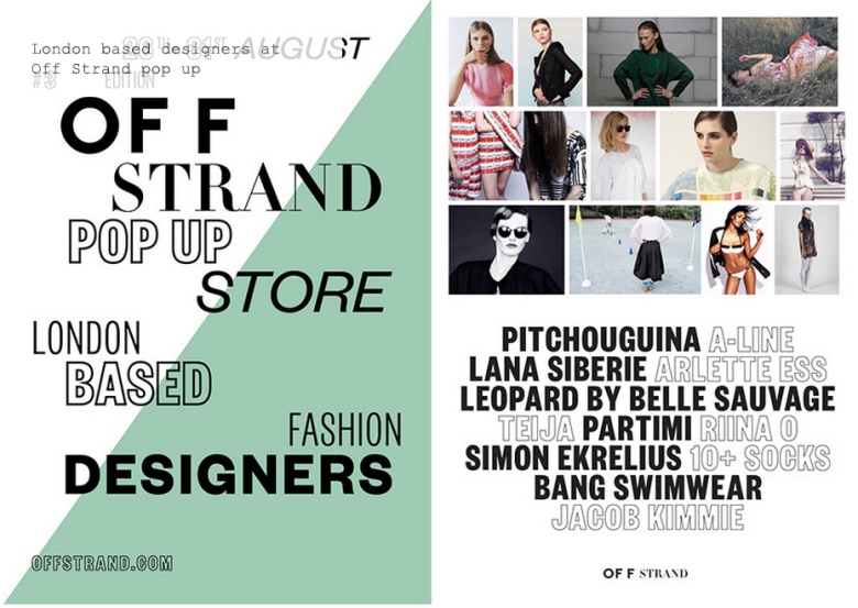 Off Strand pop up